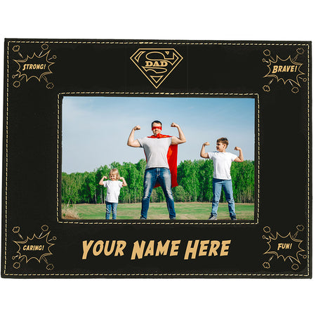 Super Dad Personalized Frame