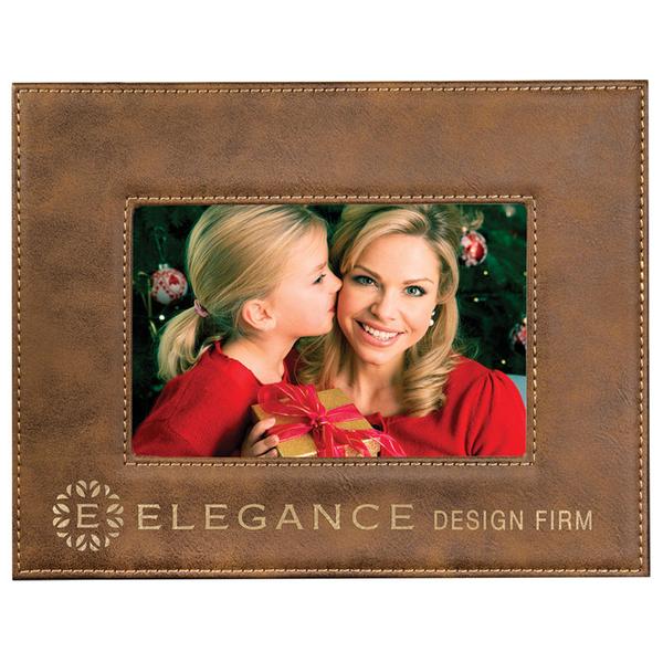 Personalized Picture Frame Made From Synthetic Leather