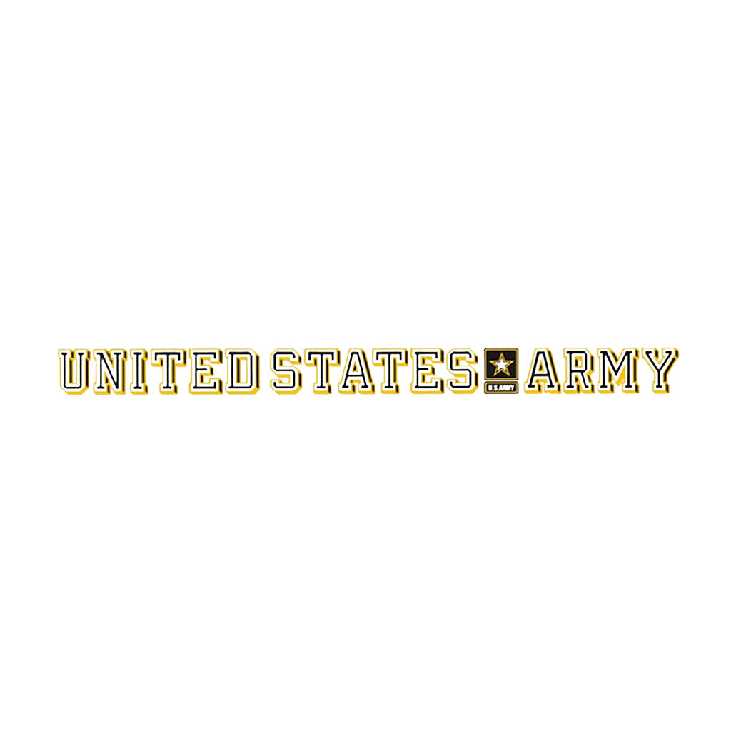 US Army With US Army Star Logo Window Strip